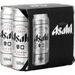 Asahi Super Dry Cans 500ml (case 24)